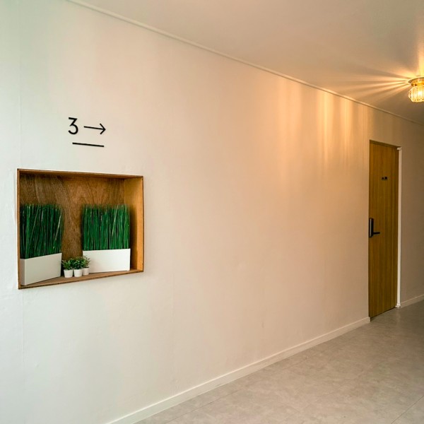 루프탑 안내 사인