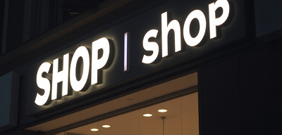 LED 채널 간판 시공 사례